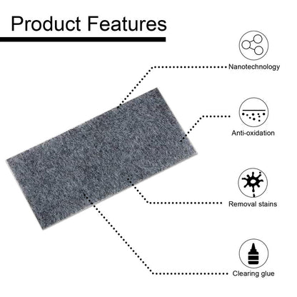 Homonth Car Scratch Remover Cloth, Car Scratch Repair Paint Polishing Scratch Refurbishment Maintenance Wipe