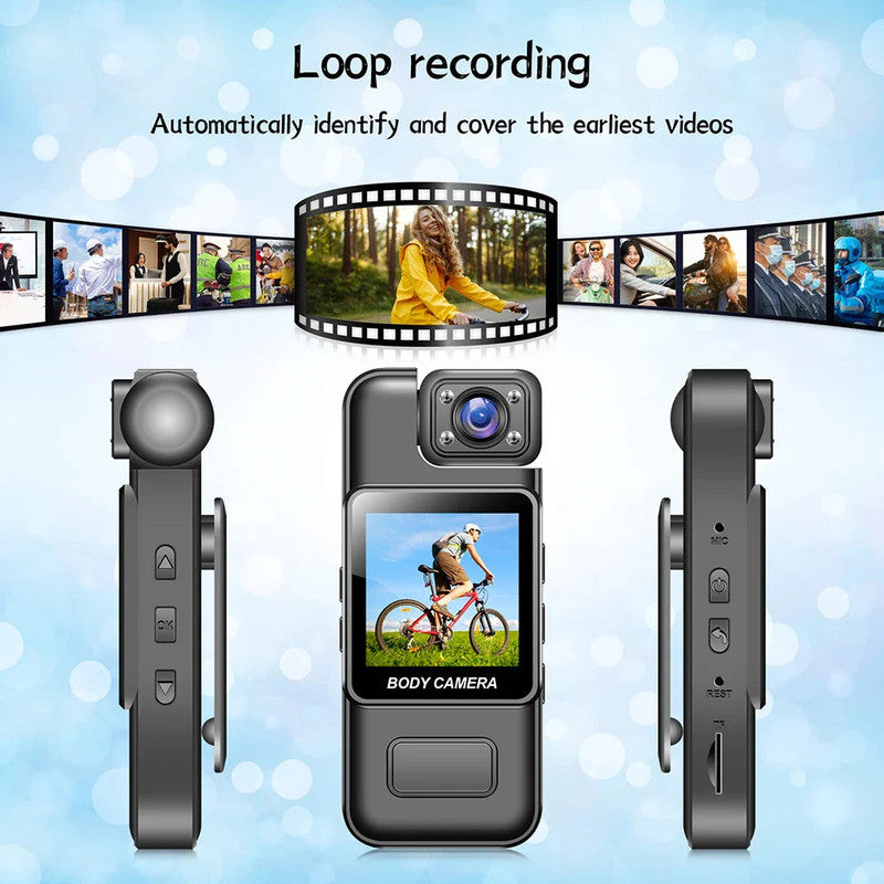 WiFi Mini Body Camera Black