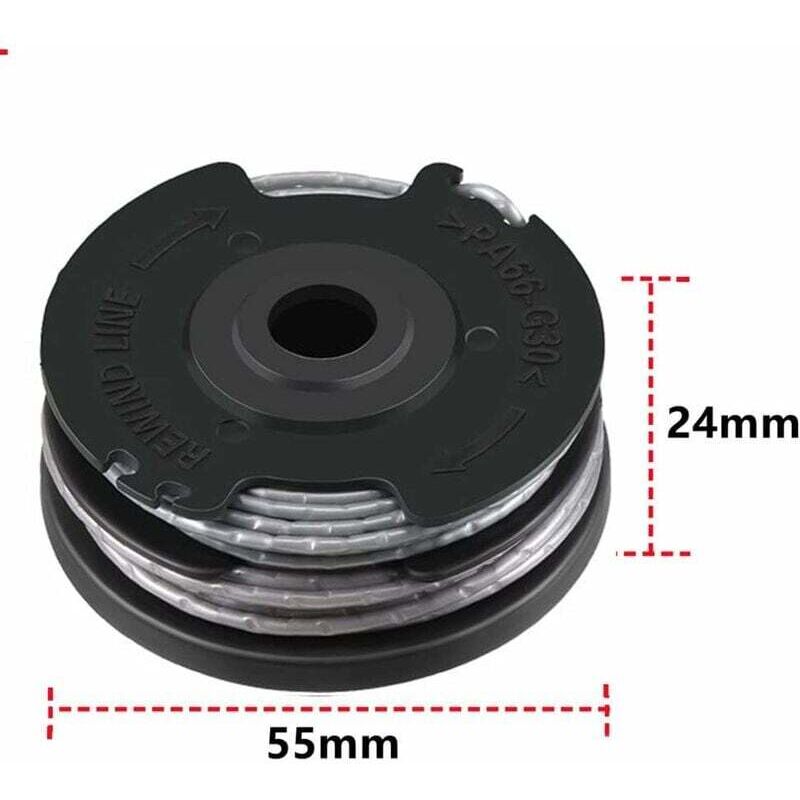 Bosch F016800351 Refill and integrated 6 m long wire spool Ø 1.65 mm wire thickness for trimmers.