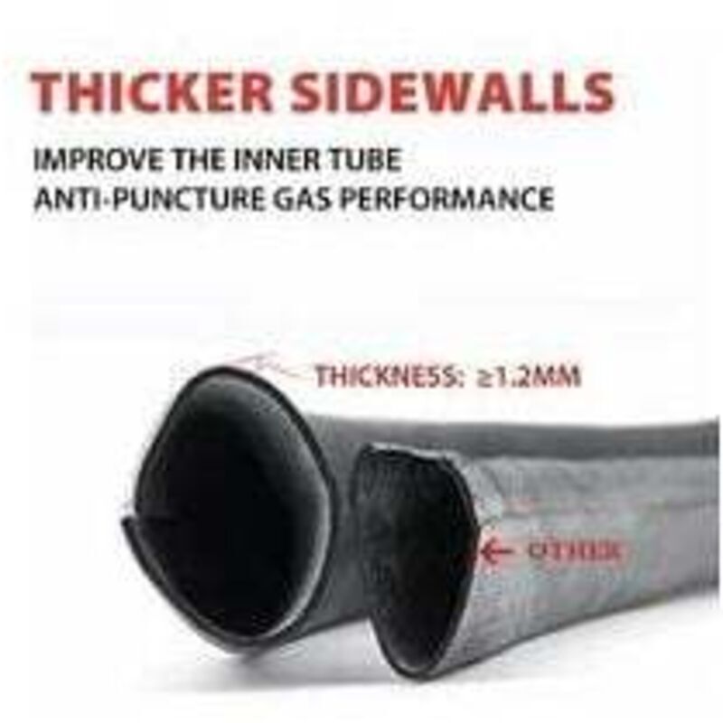 Inner Tube 4.10/3.50-4 for Wheelbarrow Lawnmower Garden Cart Stroller Generator with Valve Stem