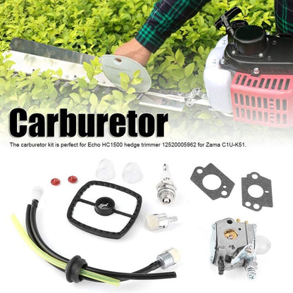 Echo HC1500 Hedge Trimmer Carburetor 12520005962 for Zama C1U-K51, Hedge Trimmer Accessory Kit