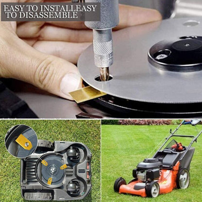 Titanium Knife Blades 30 X RObot Lawn Mower Replacement Blades For All Garden Mowers Automower Husqvarna Gardena Yard