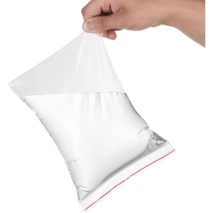 Clear Plastic Bag 100X150Mm Pouch Pack Of 100 Zip Lock Bags Plastic Bag I Reliable Small Clear Bag I Polythene Bags For