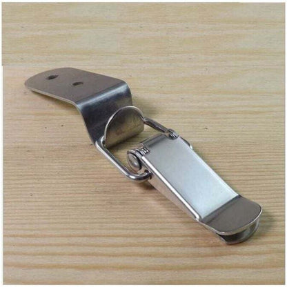 Ersandy 4 pcs Toggle Latch,Lever Latch Spring Loaded Stainless Steel Toggle Latch For Toolbox,Lock Lever,Drawer