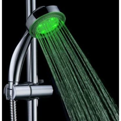 Intetech 7 Color LED Shower Head, Multicolor, Universal Fit
