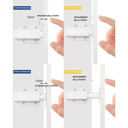Push To Open 4 Pieces Push Open Push Door Cupboard Magnet Closure For Cabinet Drawer System Magnetic Latch Lock Push