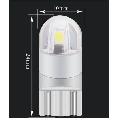 T10 W5W LED Side Marker Light 12V 6000K White 168 194 LED Turn Signal Light For Car Motorcycle License Plate Light Bulb
