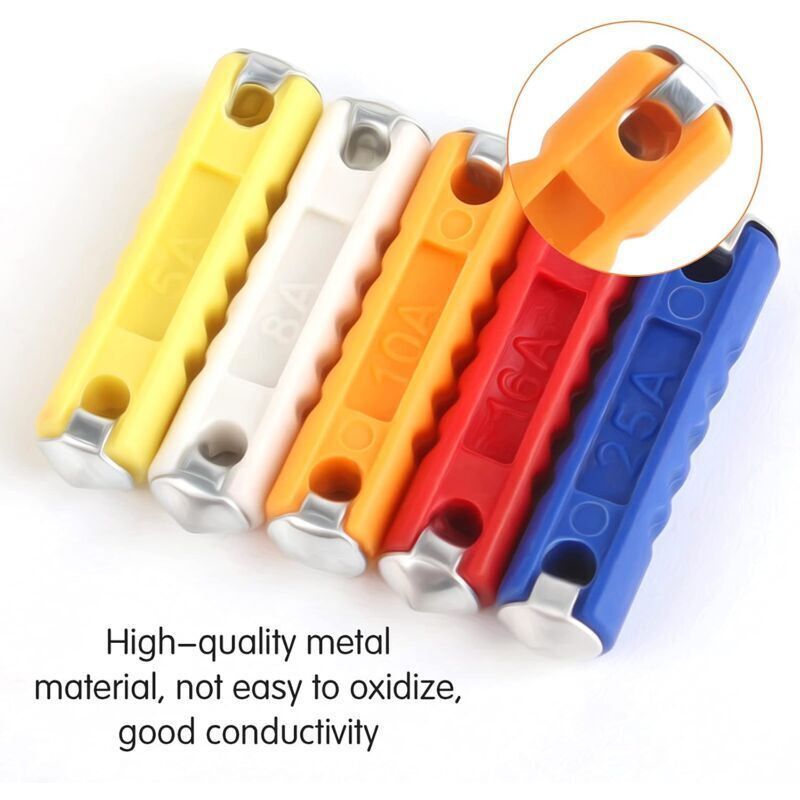 Torpedo Fuse, 200 pcs Car Torpedo Fuse For Classic Car Motorcycle, Car Torpedo Fuse With Storage Box And Continental