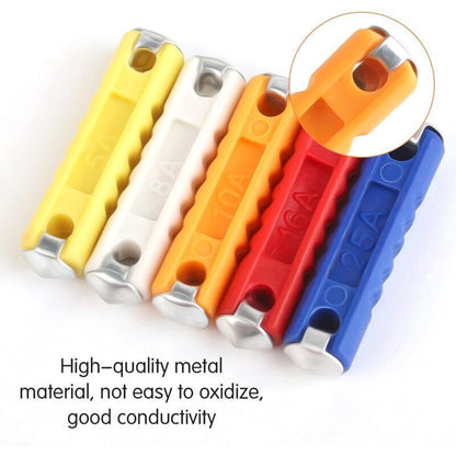 Torpedo Fuse, 200 pcs Car Torpedo Fuse For Classic Car Motorcycle, Car Torpedo Fuse With Storage Box And Continental