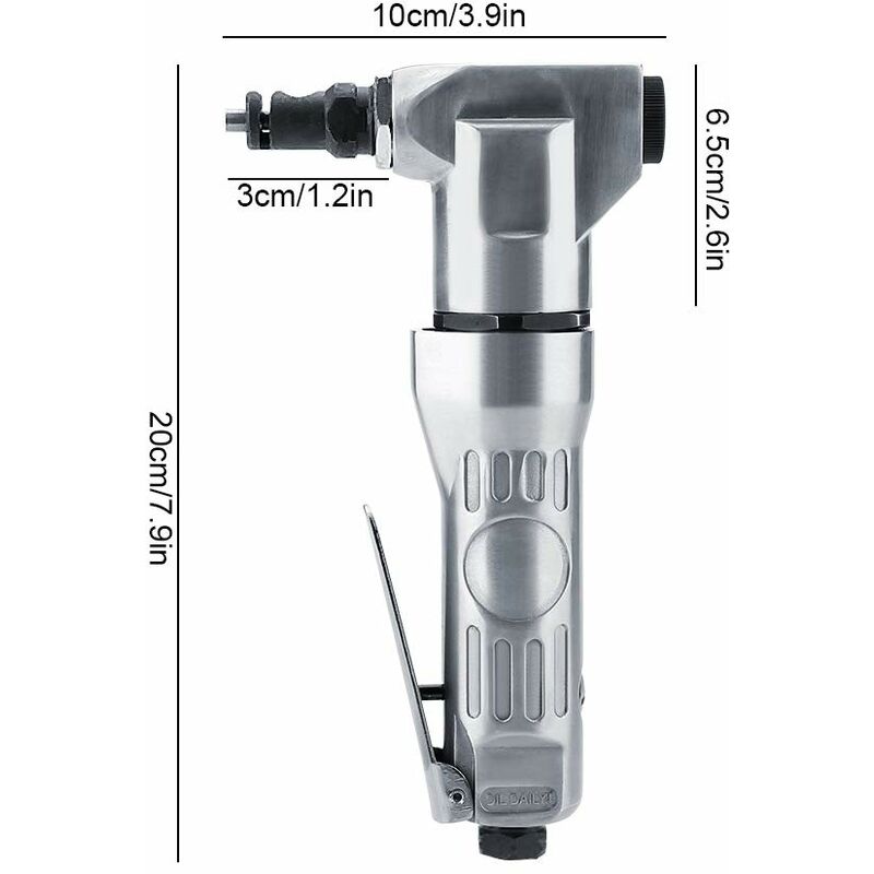 2800Rpm Pneumatic Nibbler 1 pcs Air Nibbler High Hardness Air Scissors Pneumatic Cutting Tool For Steel Sheet Cutting