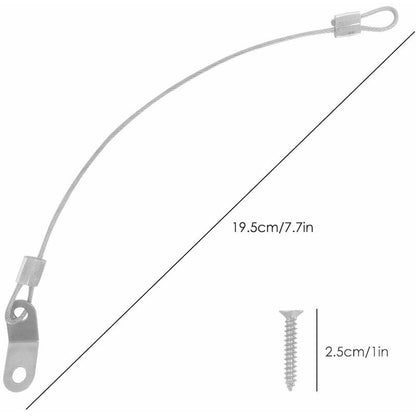 4 pcs Quick Release Pins, 6.3Mm Top Pin Diameter, 51Mm Total Length, 40Mm Effective Length With 316 Stainless Steel