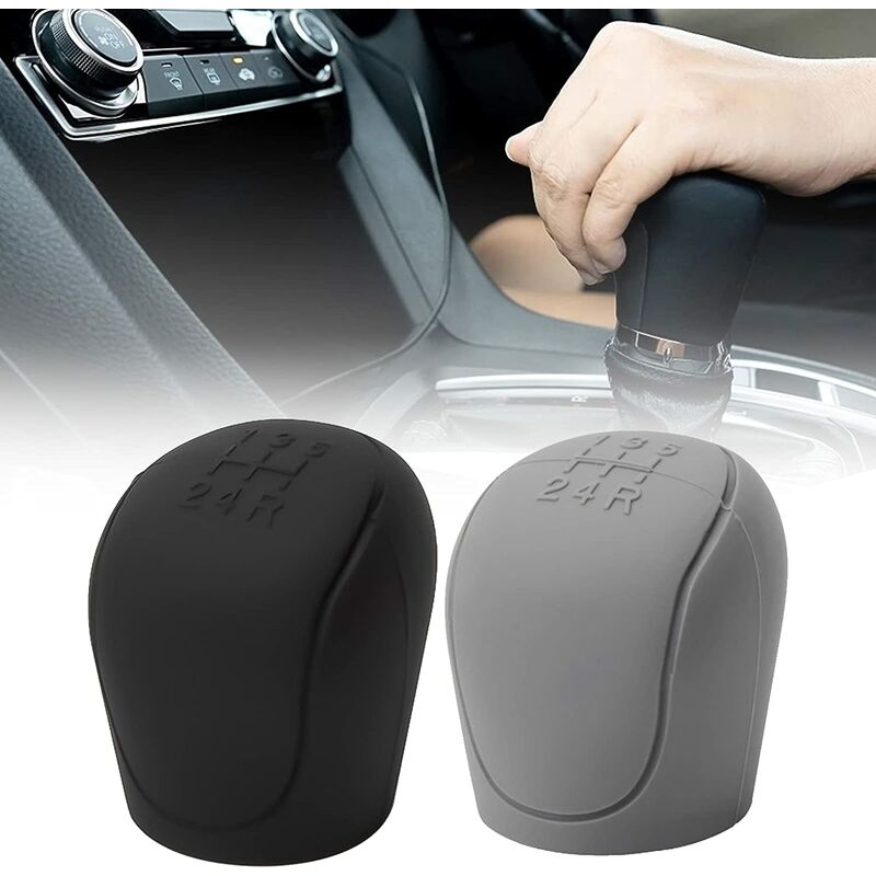 Car Gear Shift Knob Cover, Car Gear Shift Knob Cover, Silicone Car Gear Shift Knob Cover, Wear-Resistant, Anti-Scratch