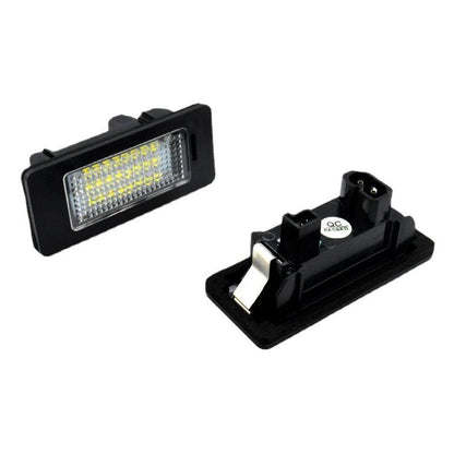 2 pcs Car License Plate Light For B Mw 1 3 5 X Series Error Free 2W 24 LED White Rear Number Plate Light Direct