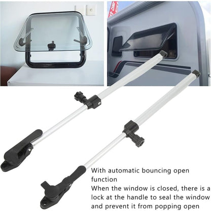 Caravan Window DAmper, Aluminum Alloy 310-435Mm 1 Pair Motorhome Window Support ROds For Camper Trailers