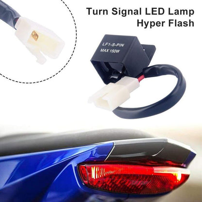 2 Pin 12V LED Flasher Relay For Car And Motorcycle