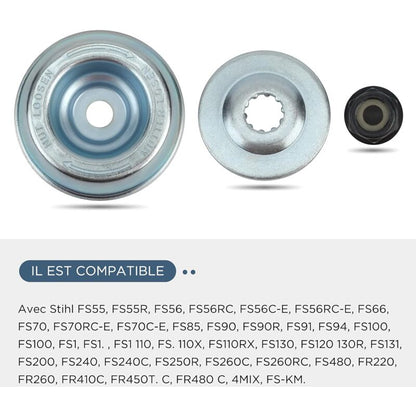 Universal Brushcutter Head Nut Kit For Stihl Fs55R Fs56Rc Fs70R Fs80 Fs85 Fs90R Fs94 Fs100Rx Brushcutter
