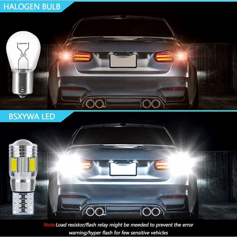 T10 W5W LED Bulb Car Interior Light LED Car Night Light Suitable For License Plate Lights, Side Lights, Position Lights