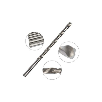 Extra Long Twist Drill Bit, Hss Twist Drill Bit Length 160Mm Drilling Tool For Wood, Metal And Steel 3Mm Twist Drill