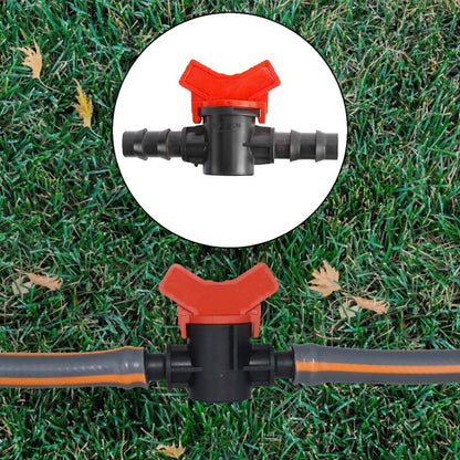 34 pcs Tubing Irrigation Fittings Kit Plastic Connectors 16Mm (1.6Cm) Garden Hose Connector Mixed Connectors For Garden