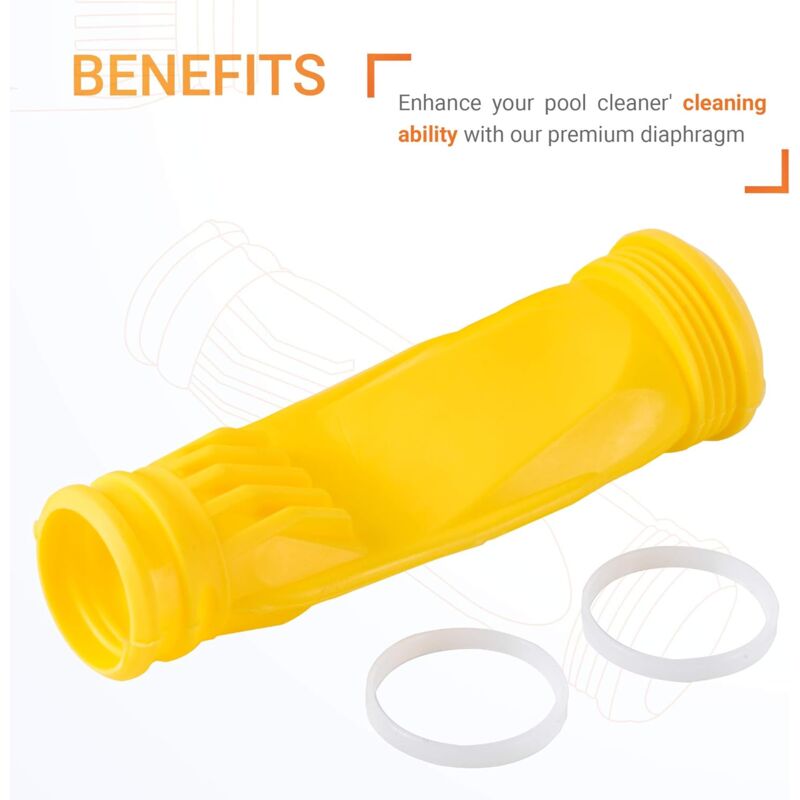 Premium W69698 Long Life Diaphragm For Pool Cleaner - Replacement For Zodiac Baracuda G3, G4 Alpha 2 3 - Compatible