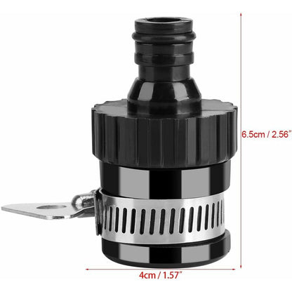 Universal Adjustable Faucet Connector Garden Hose Connector Adapter For Gardening Kitchen Car Washing Cleaning