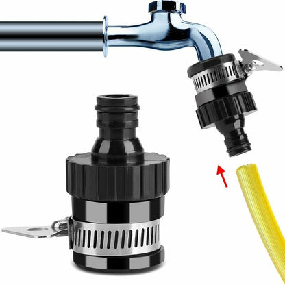 Universal Adjustable Faucet Connector Garden Hose Connector Adapter For Gardening Kitchen Car Washing Cleaning