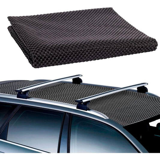 Car ROof Box Mat Non-Slip Waterproof Pvc Grid Pattern Multipurpose Cut To Size For Van Truck Car ROof Bag 90 X 100Cm