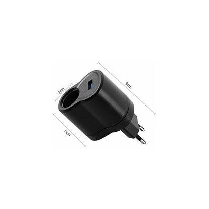 Car Cigarette Lighter, Car Power Adapter Converter Ac To Dc Power Supply Voltage Car Charger Cigarette Lighter 220V To