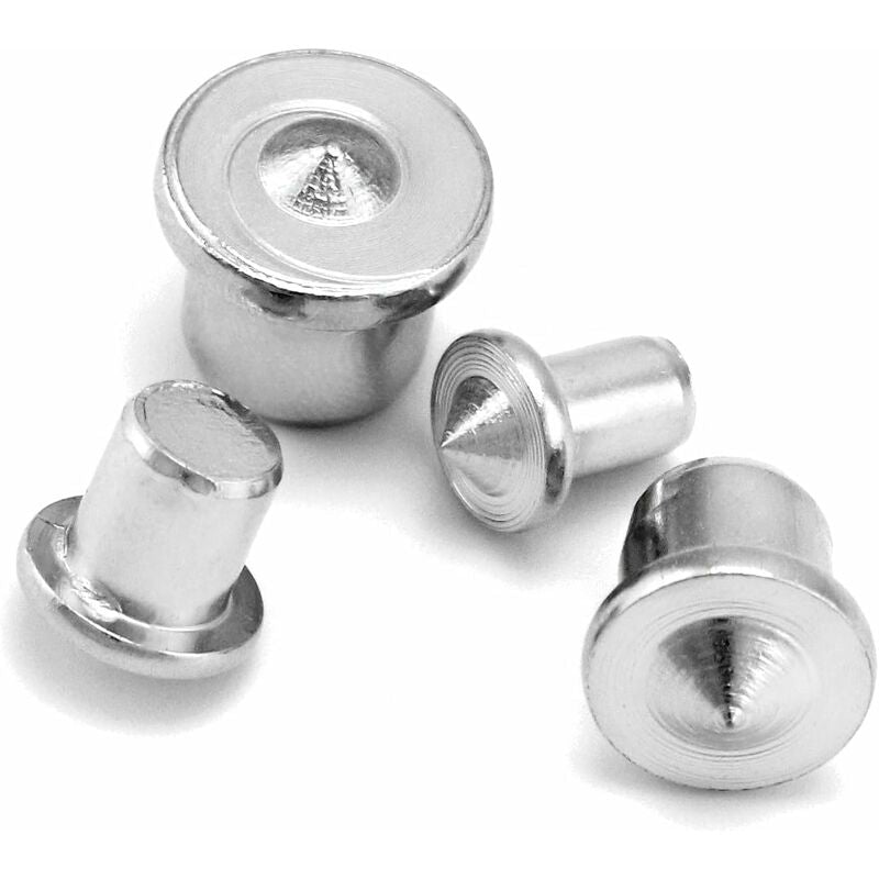 16 pcs Wood Dowel Centers, Stainless Steel Drill Guide Tool, 6/8/10/12Mm