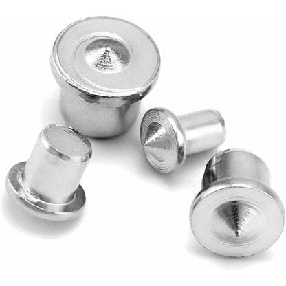 16 pcs Wood Dowel Centers, Stainless Steel Drill Guide Tool, 6/8/10/12Mm