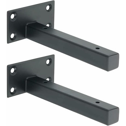 Industrial Shelf Bracket Stainless Steel Wall Mounted Shelf Support Metal Bracket For Floating Board Concealed Bracket