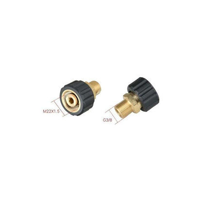Nozzle Fitting Adapter High Pressure Washer Accessories - M22F G3 / 8F