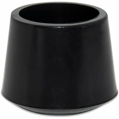 4 pcs ROund Non-Slip Synthetic Rubber Chair Leg Caps 30Mm, 3.0Cm Diameter, Black