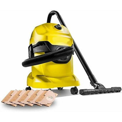 5 pcs Upright Vacuum Cleaner Bag, For Karcher Wd3, Wd 3 Premium, Wd3200, Wd3500P, A2204, A2204, A2534, Se4001,