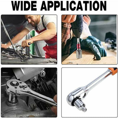 4 pcs Ratchet Adapter Socket Adapter Ratchet 1/2 To 3/8-3/8 To 1/2-1/4 To 3/8-3/8 To 1/4 Socket Reducer For Sockets And
