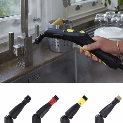 4 Pack Steam Cleaning Brushes, Steam Cleaning Accessories, ROund Brushes Set, For Kärcher Sc1 Sc2 Ctk10 Sc3 Sc4 Sc5 Sc7