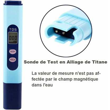 Digital Lcd Water Quality Meter Tester Professional Measuring Pen Water Hardness Mineral Impurities Content In Water