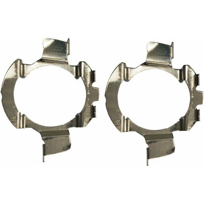 2 pcs Metal LED H7 Bulbs Adapters Lamp Base Holder Clip Bracket For Quasquai/Polo 6R / Polo 9R / Jetta Sport (Mk6) /
