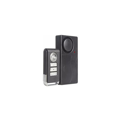 Wireless Vibration Alarm, Anti-Theft Alarm For Bicycle/Motorcycle/Car/Vehicles/Door/Window, 110Db Sound (Remote Control