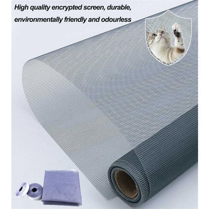 Cat Protection Net, Self-Adhesive Window Screen, Adjustable Insect Mesh, Transparent Mesh For Cat, Mosquito Net,