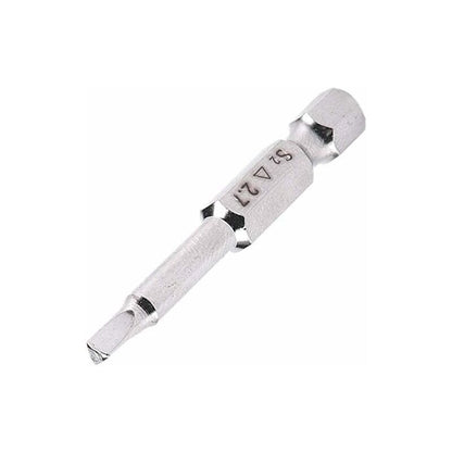 5 pcs Magnetic Triangle Head Screwdriver Bits Set S2 Steel 1.8Mm, 2Mm, 2.3Mm, 2.7Mm, 3Mm, 6.35Mm Hex Shank, 50Mm Length