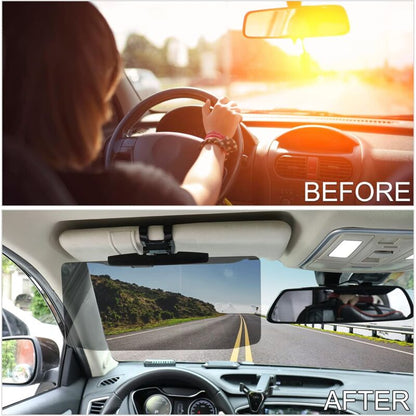 Car Sun Visor Extender, Car Sun Visor Extender Adjustable Car Sun Visor Extension Anti-Glare, For All Cars, Vans And