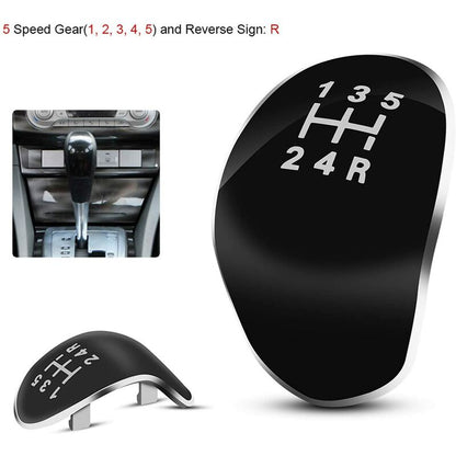 5 Speed Gear Shift Knob Cap, 5 Speed Gear Shift Knob, Car Gear Shift Knob Ball Head Cap Compatible With Ford Fiesta