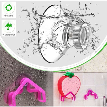 Suction Cup 25 pcs Set Suction Cups Ø 40 Mm M4 - Transparent Suction Knobs With Knurled Nut