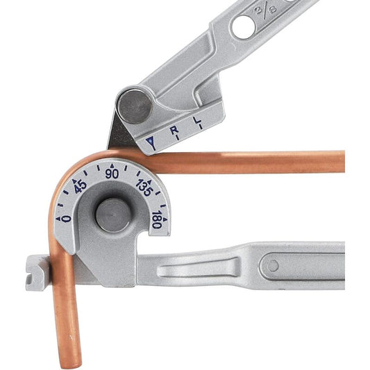 3 In 1 Manual Tube Bender 1/4'' 5/16'' 3/8'' 0-180° Bending Tools For Copper, Brass, Aluminum And Soft Metal