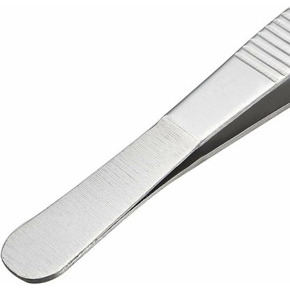 Stainless Steel Tweezers Extra 30Cm/12Inch Long With Precision Serrated End For Aquascaping, Gardening, Kitchen,