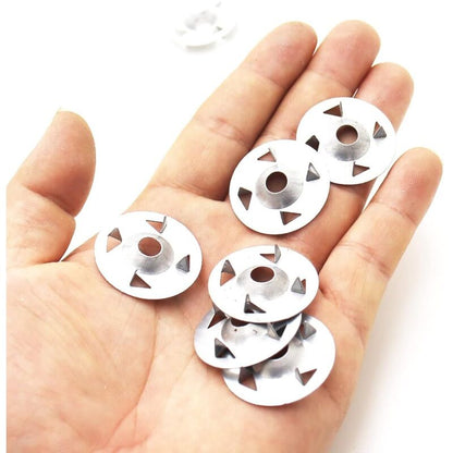 200 pcs 4-Prong Washers For Extruded Plasterboard, Thermal Insulation And Fixed Back Plate 28Mm