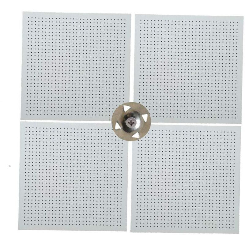 200 pcs 4-Prong Washers For Extruded Plasterboard, Thermal Insulation And Fixed Back Plate 28Mm