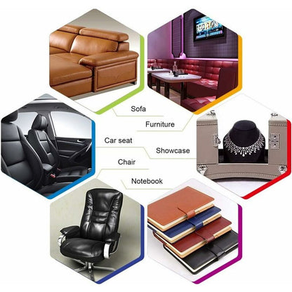 Leather Repair Patch, 1 ROll Self Adhesive Pu Leather Repair Patch First Aid Kit For Car Seat Sofa Furniture Jackets