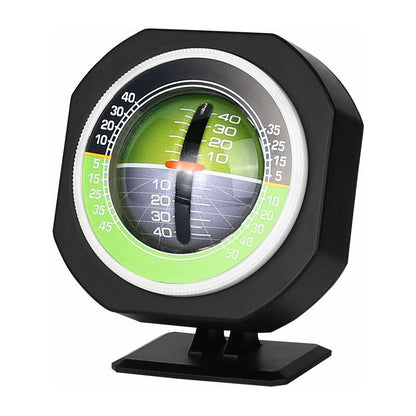 4X4 Inclinometer, Car Inclinometer, Outdoor Auto Mini Compact Compass Luminous LED Car Compass Angle Slope Meter